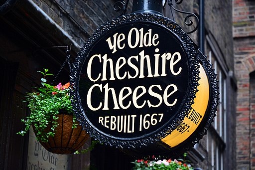 Ye Olde Cheshire Cheese Pub in London